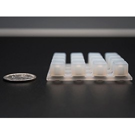 Adafruit Teclado de silicona elastómero 4x4 para LED de 3 mm [ADA1611]