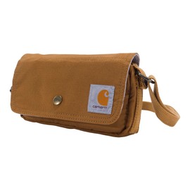 Carhartt Women's Bag, Carries Waist Pack with Removable Strap, Horizontal Crossbody Brown, One Size