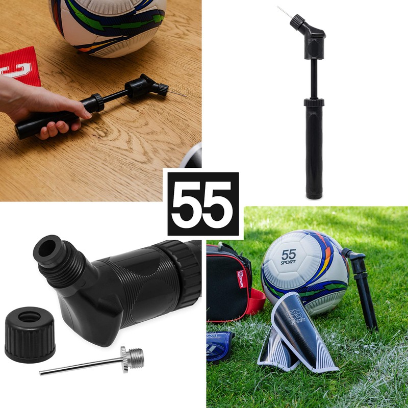 55 Sport High Speed Double Action Football Pump