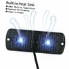 4PCS 12 Strobe LED Amber Hazard Beacon Emergency Flashing Side