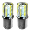 HQRP 2-Pack 110V LED Light Bulbs Warm White Compatible with