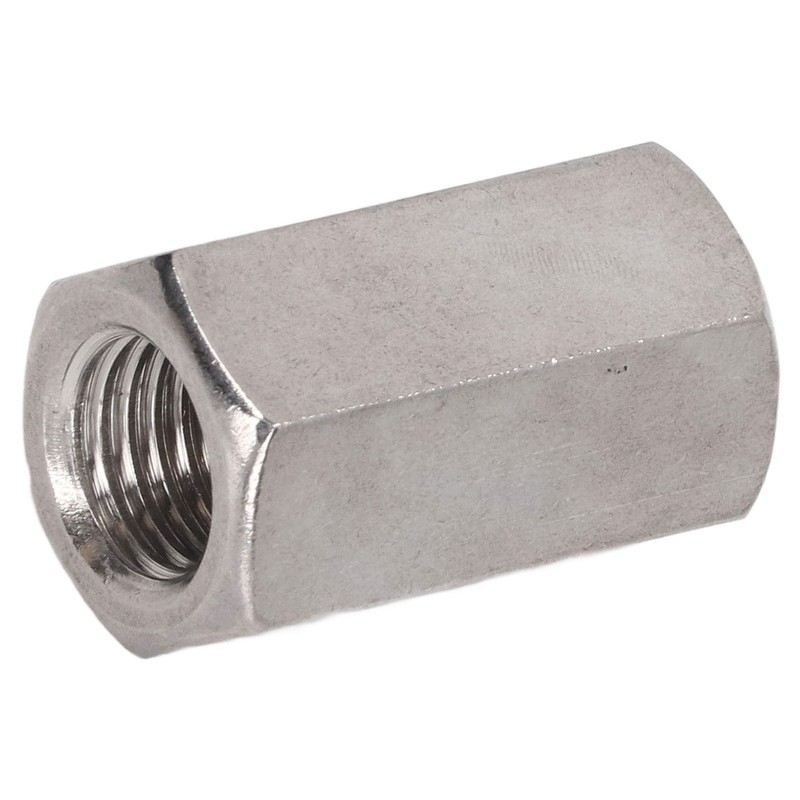 5Pcs Hex Coupling Nut Set Connector 304 Stainless Steel Industrial