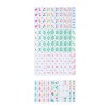 Customization Premium Carved & Painted American Mahjong Tiles Portable Size