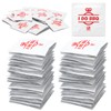 Loopeer 100 Pcs I Do BBQ Wet Wipes Bulk Red