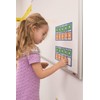 Didax Educational Resources Set UNIFIX Magnetic Ten-Frames, Multicolor