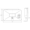 Dura Faucet DF-SA170D-WT RV Durable Replacement Door for an Exterior