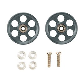 Tamiya 95454 Mini 4WD Special Product Lightweight, 0.7 inches (19 mm), All Aluminum Bearing Roller, Gunmetal