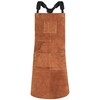 QeeLink Leather Welding Apron with 6 Pockets - Heat &