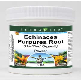 Echinacea Purpurea Root (Certified Organic) Powder (4 oz, ZIN: 517654)