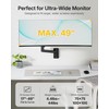 monTEK 17-49 inch Single Monitor Wall Mount for up to