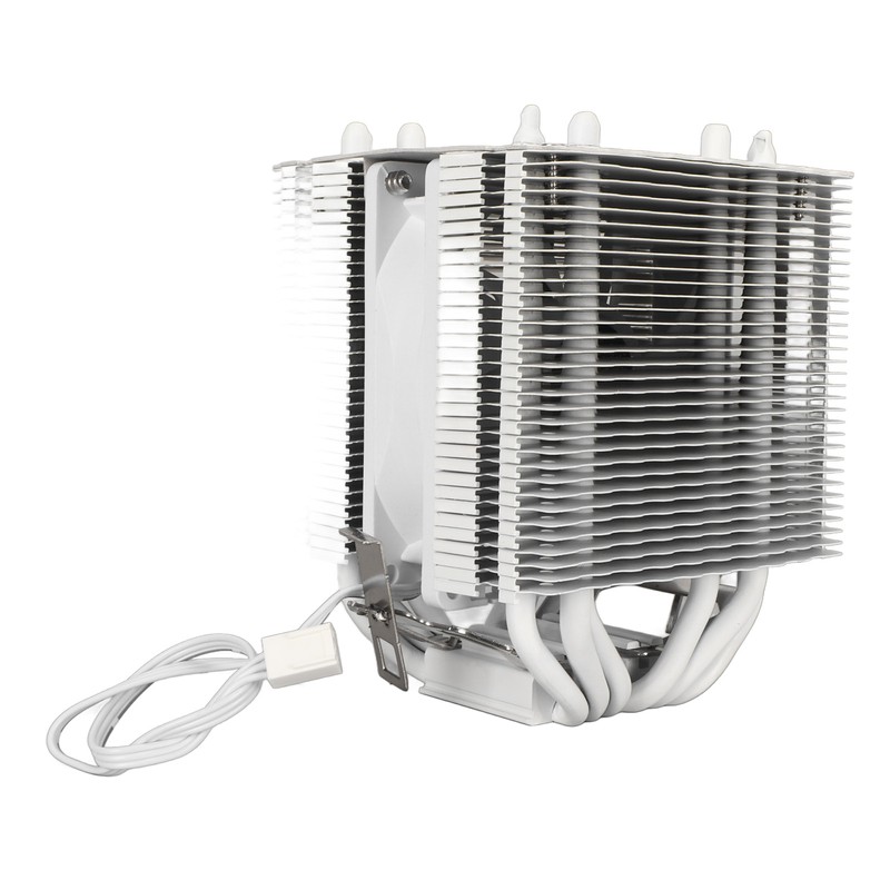 CPU Air Cooler 3.5in Dual Tower 6 Heat Pipes 3pin