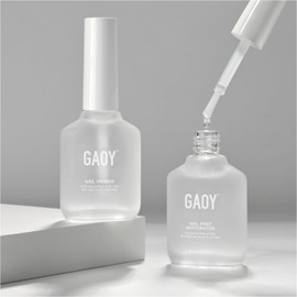 GAOY Nail Dehydrator and Primer, 2 Pcs Acid-Free Natural Nail Prep Dehydrate and Bond Primer Set, for Gel Nail Polish