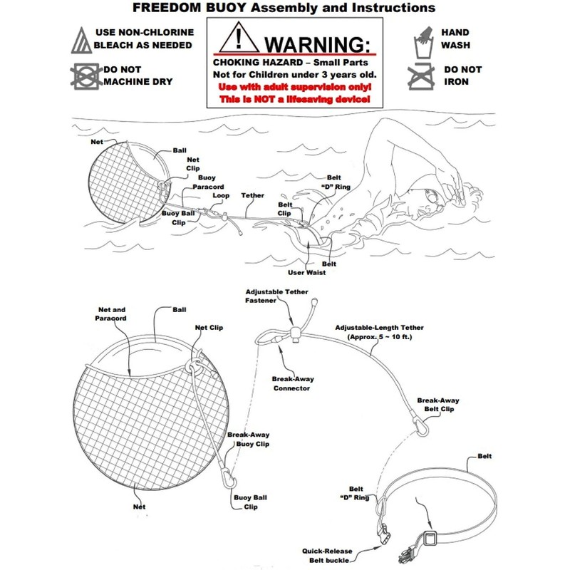 Open Water Swim Buoy | Highly Visible, Increases Safety |