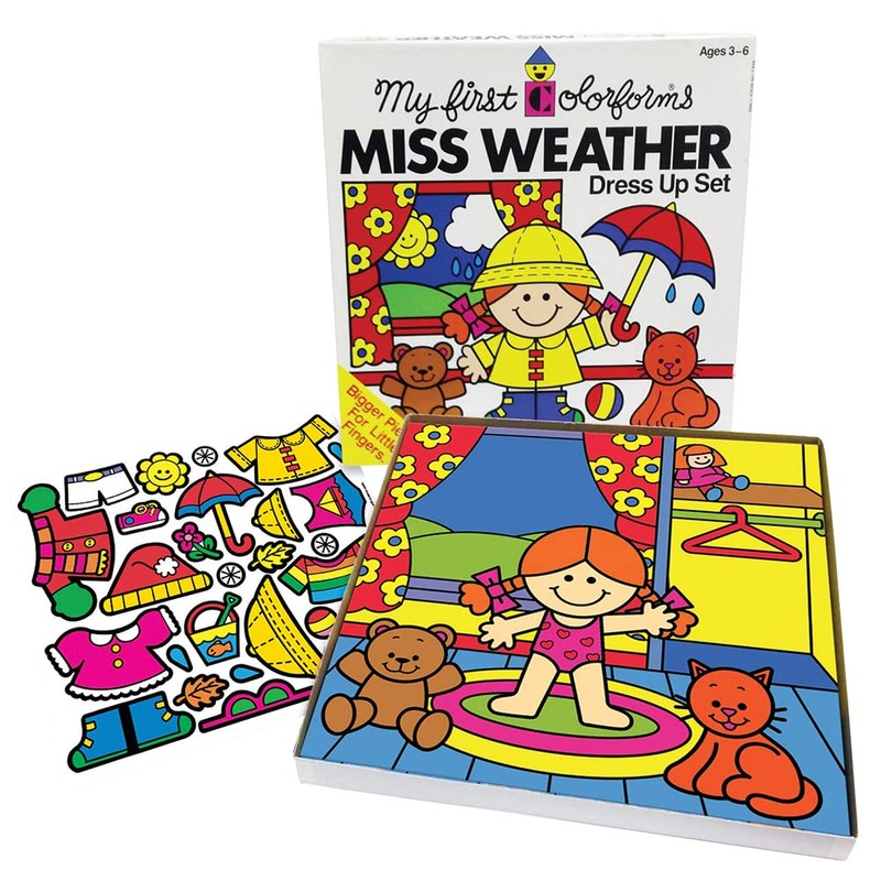 My First Colorforms Miss Weather Set