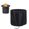 POMER Fire Pit Cover,30inch Round Fire Pit Cover for BALI