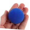Supvox 10 palline rotonde in spugna blu, 4,5 cm, per