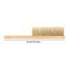 TOPINCN Bee Brush, Soft Pig Bristles Beehive Cleaning Tool Double-Row
