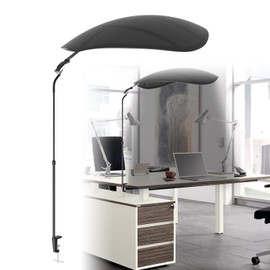 MAICHUAN Office Cubicle Shade Cubicle Desk Light Shield to Block Overhead Light Office Cubicle Accessories