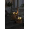 Konstsmide LED Acrylic Pigs Set of 5, Transparent, 40 Warm