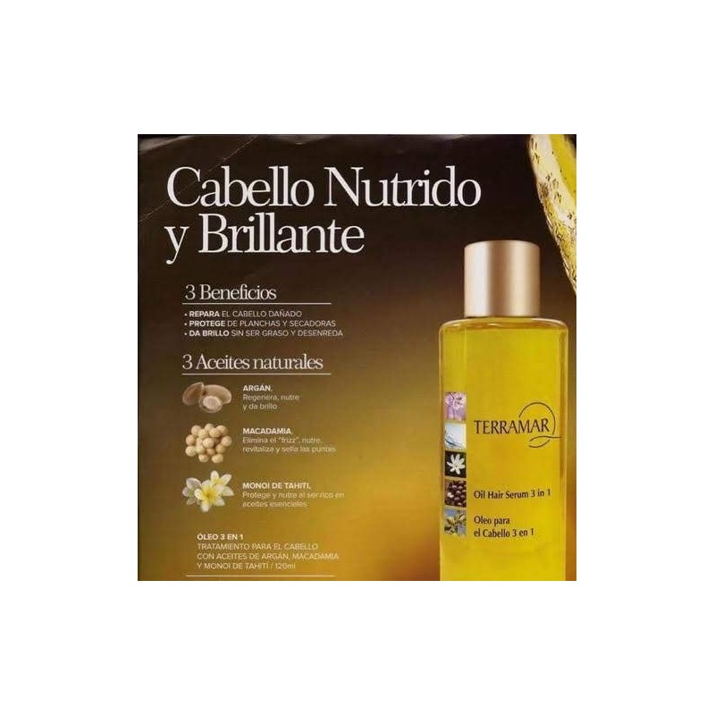 Terramar Óleo Tratamiento Para El Cabello Maltratado - 120 ml