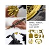 ZOET 2 SETS Liquid Gold Marker Paint Pens Outline/Fill Paper
