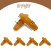 DHER Pack of 10 Toggle Buttons, Oval Toggle Horn Toggle