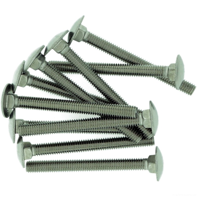 M10 (10mm x 35mm) Cup Square Carriage Bolt (Fully Threaded)