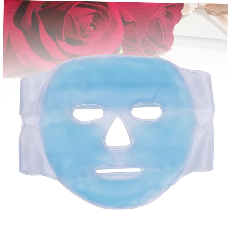 Ipetboom 1Pc Gel Cold and Hot Compress Facial Mask Reusable