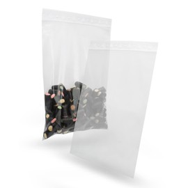 Elke-Plastic Ziplock Bags – Resealable Plastic Bag – Polybag – Pack of 100 Bags