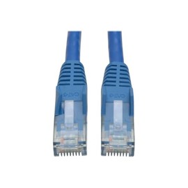 Tripp Lite Eaton Series N201-005-BL Cat6 Gigabit Ethernet Patch Cable RJ45 M/M 5 ft Blue Snagless Booted UTP 24AWG PoE LAN Network Cord Cloud Care Pre-Configured Bundle Eligible (1 Pack)