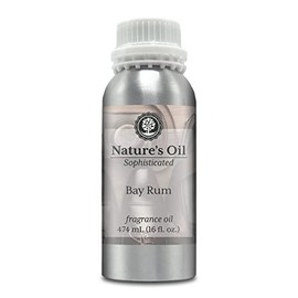 Nature's Oil Bay Rum Fragrance Oil, 16oz Premium Scented Oil