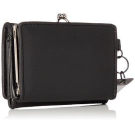 Fira FIMS-0343 Women's Trifold Wallet Logo Cool Black, Black