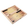 Wooden Chess Set - 3 in 1 Chess, Checkers, Backgammon