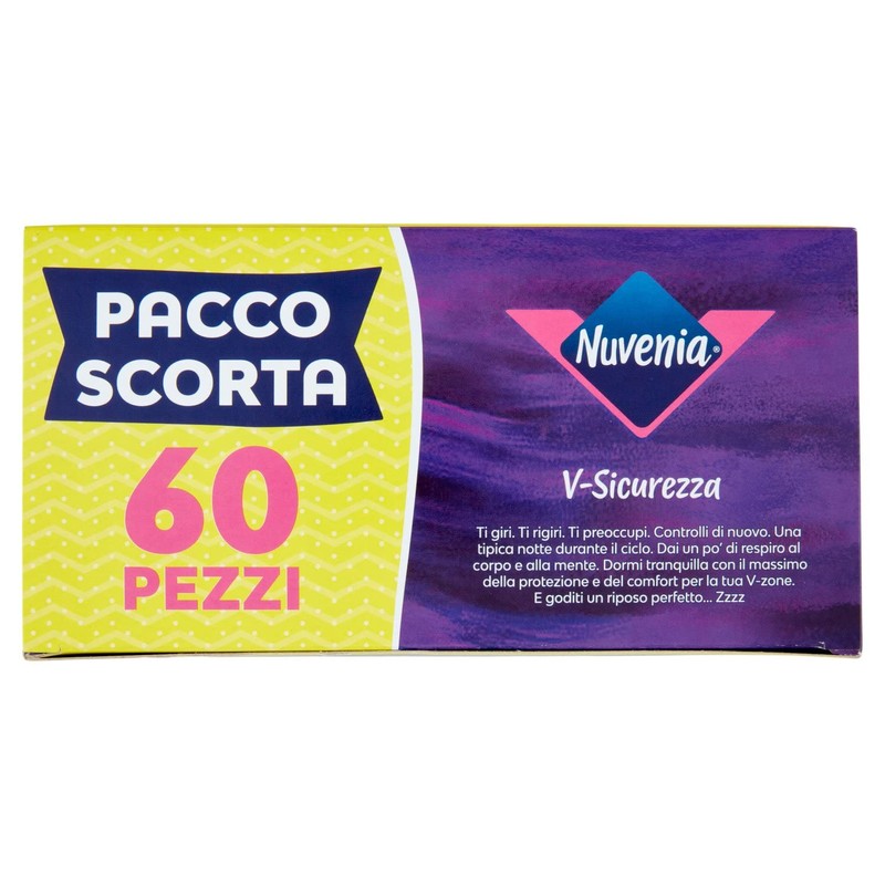 Nuvenia - Ultra Night Absorbent with Wings - Breathable and