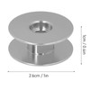 26MM Diameter Bobbin 0867150240 Metal Empty Thread Spool Stainless Steel