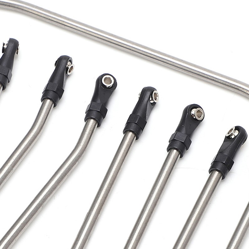 10pcs Stainless Steel Link Rod Fit for Axial Wraith 90018