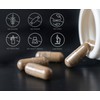 Empty Capsules Hard Gelatine HGK Size 1 Green (Tasteless) Empty