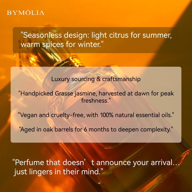 BYMOLIA Aqua Liberte Perfume Spray - Long Lasting Addictive Eau