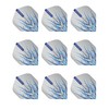 RED DRAGON Peter Wright Snakebite Hardcore Mohawk Blue Dart Flights