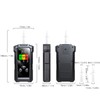 Handheld Drunk Tester Voice Version High Accuracy Blowing Breath Detector