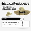 Quiksilver Pierside Boy Lifeguard Hat, Natural