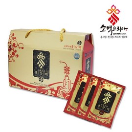 Sobaek Korea 소백코리아 홍삼액 프리미엄80ml 30포 Sobaek Korea Red Ginseng Extract Premium 80ml 30 Packs