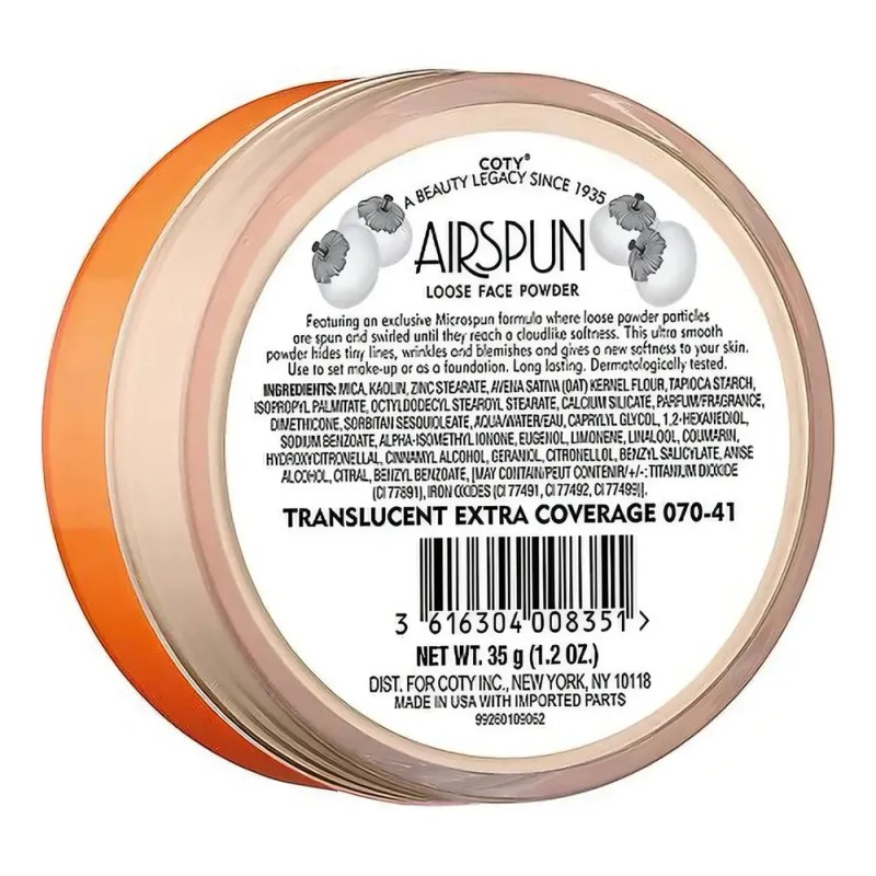 Base de maquillaje Coty Airspun en Polvo 1 unidad Color