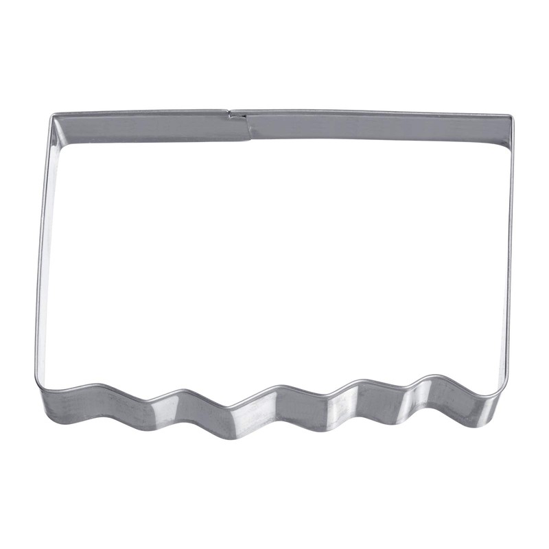 Westmark Cookie Cutters Set Gingerbread House 6-pcs, Stainless Steel, Silver