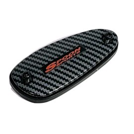 Unbranded RACING CARBON FIBER ANTENNA DELETE COVER FOR 92-00 HONDA CIVIC CRX EG EK SPOON 9