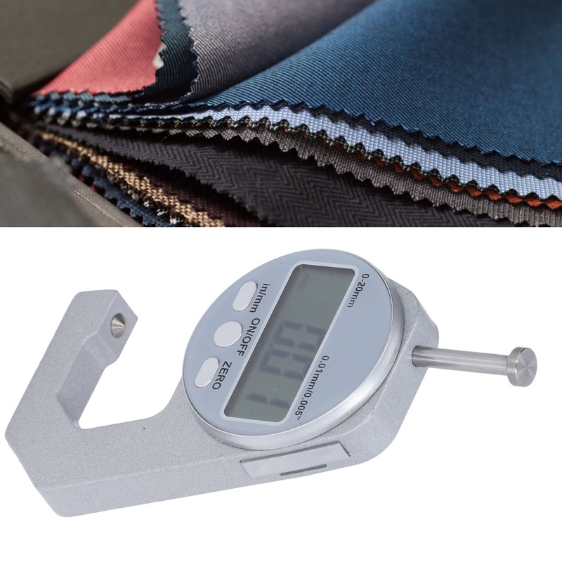 Thickness Gauge Mini Digital LED Display 0 to 20mm Multifunctional