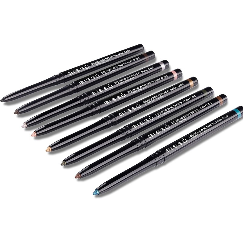 Bissú Cosméticos, Delineador Retráctil Ojos 07 Café Metalico
