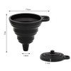 Samcos Mini Folding Funnel Set, Black, Silica Gel Funnel, Water
