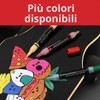 Faber-Castell 285511 Black Edition Shake & Paint Pennarello Acrilico, Pennarello