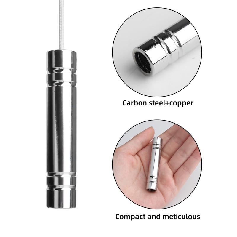 Rixotix 2-Piece Pull Cord Weight Handle with 150cm Cord Connectors